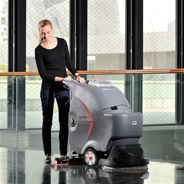 GM50B高美手推式洗地机|电瓶式洗地机